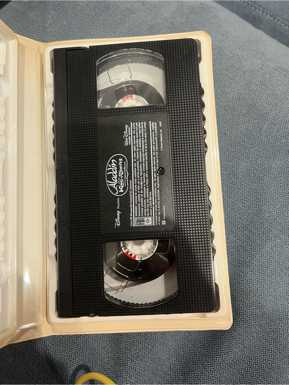Disney VHS Set - Purple, Red, Blue Spines - Picture 7 of 7